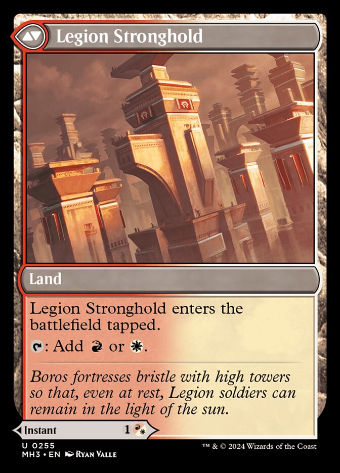 Legion Leadership // Legion Stronghold card image