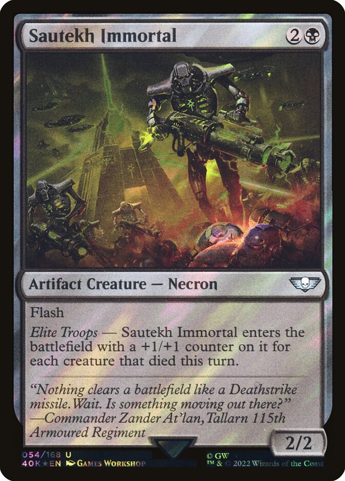 Sautekh Immortal card image