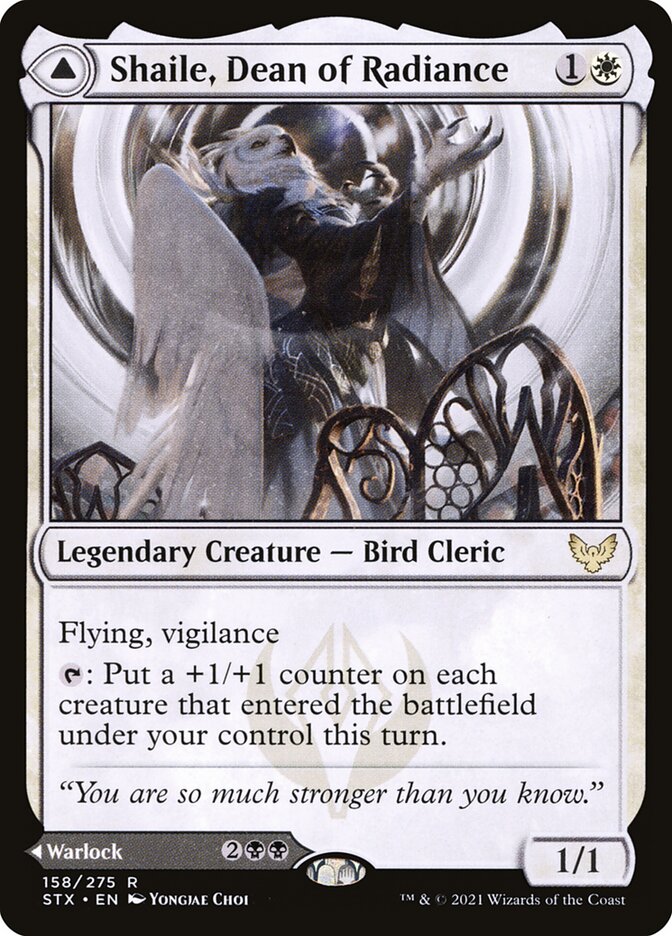 Shaile, Dean of Radiance // Embrose, Dean of Shadow card image
