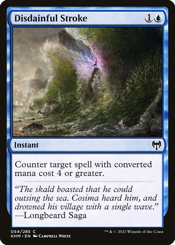 Disdainful Stroke card image
