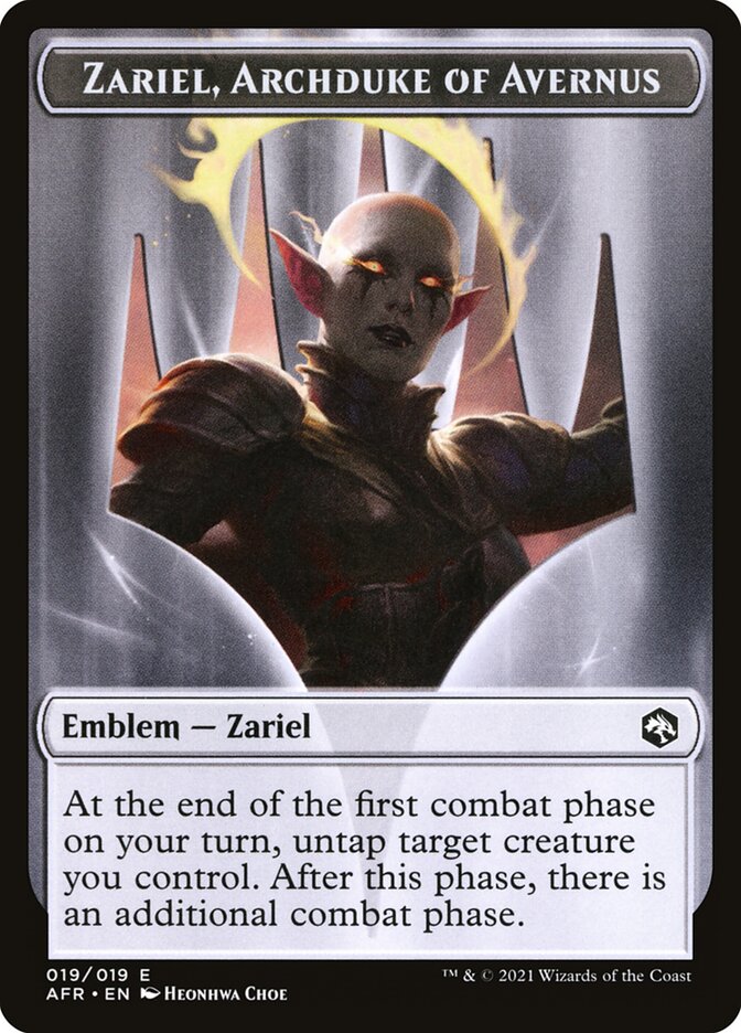 Zariel, Archduke of Avernus Emblem card image