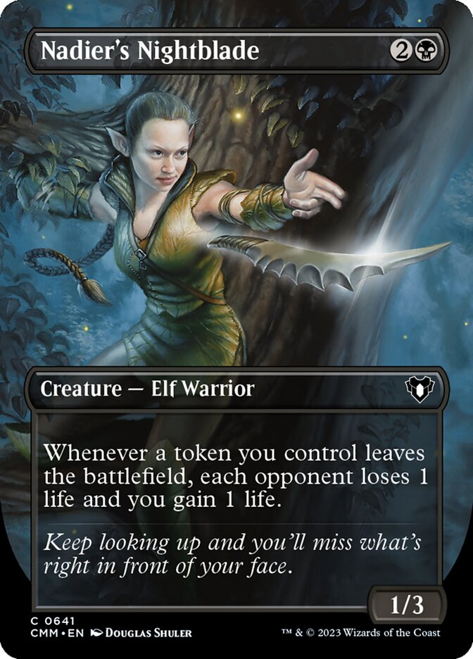 Nadier's Nightblade card image