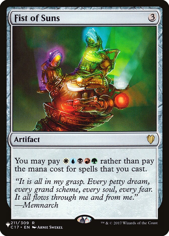 Fist of Suns card image