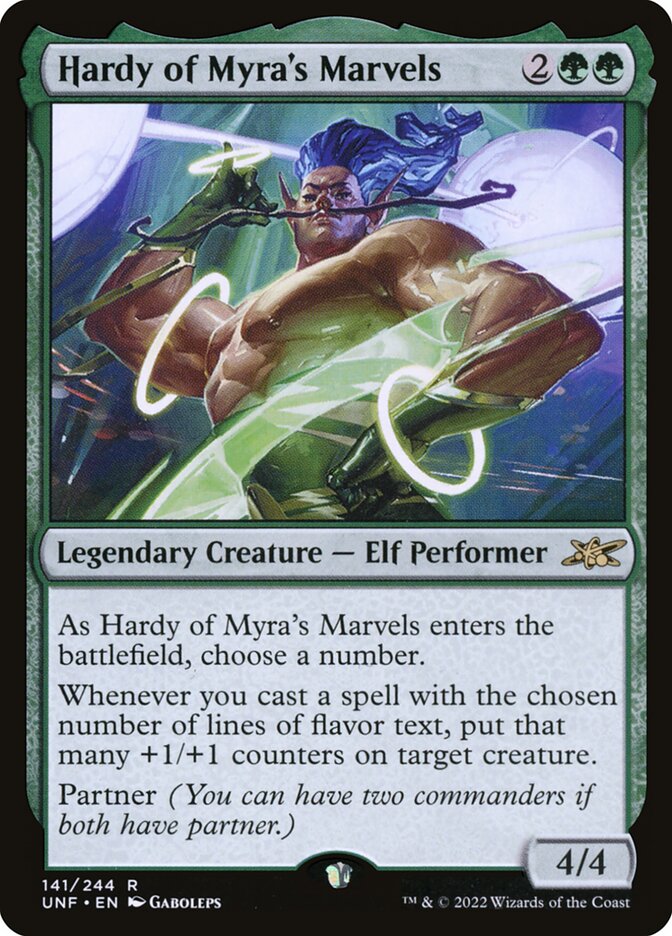 Hardy of Myra's Marvels card image