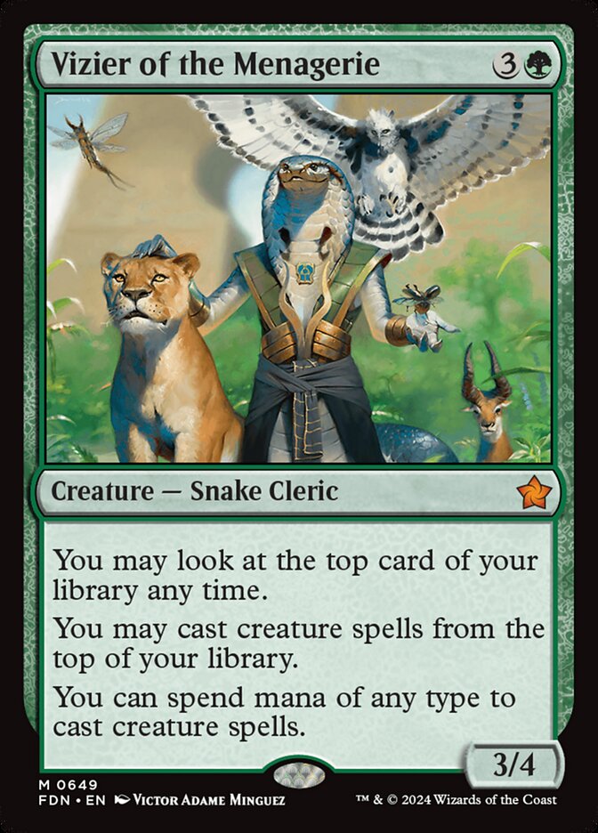 Vizier of the Menagerie card image
