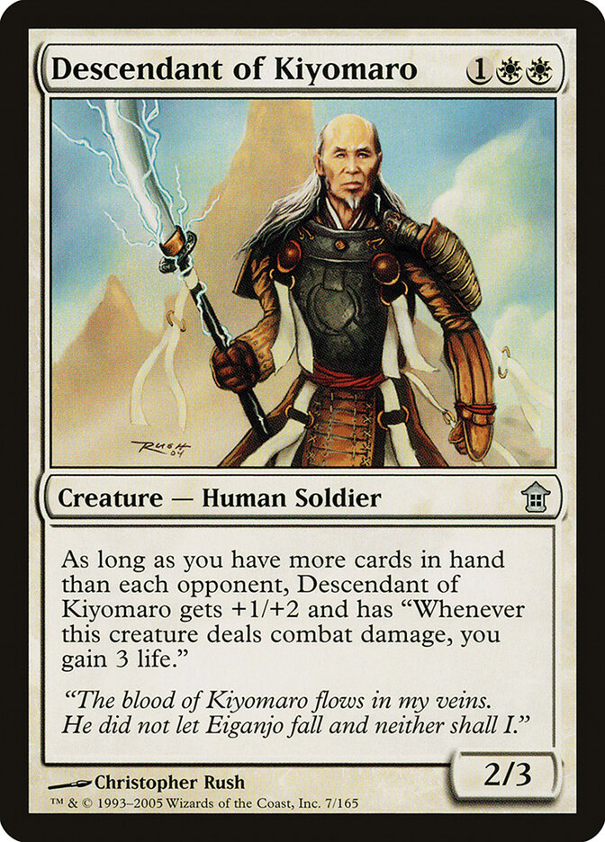 Descendant of Kiyomaro card image