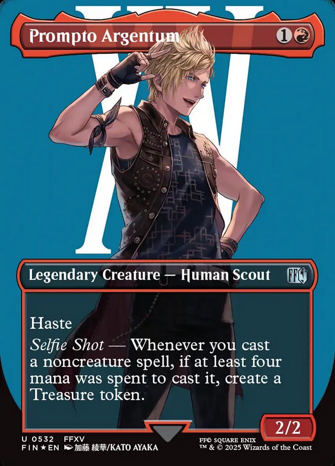 Prompto Argentum card image