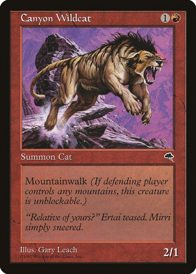 Canyon Wildcat card image