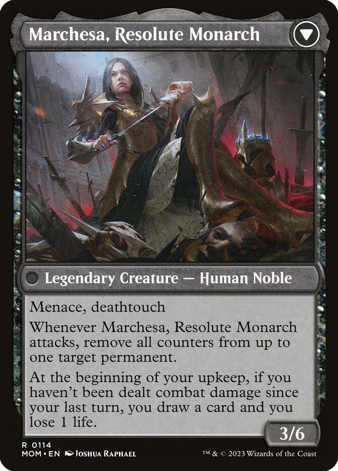 Invasion of Fiora // Marchesa, Resolute Monarch card image