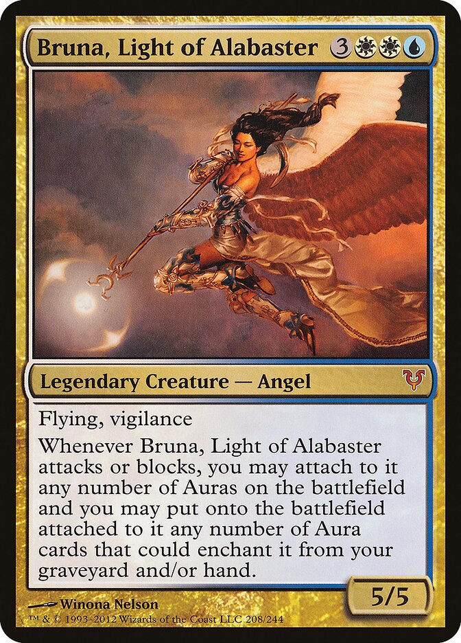 Bruna, Light of Alabaster card image