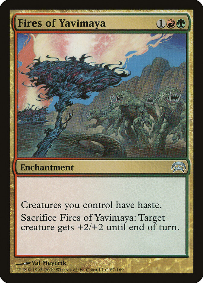 Fires of Yavimaya card image