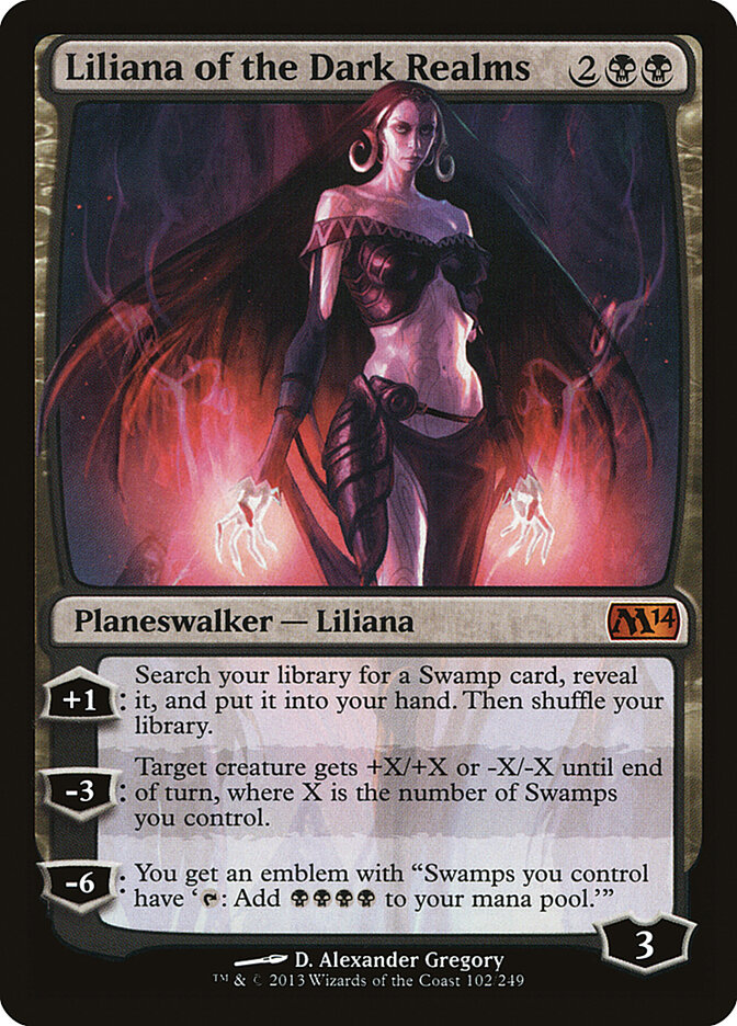 Liliana of the Dark Realms card image