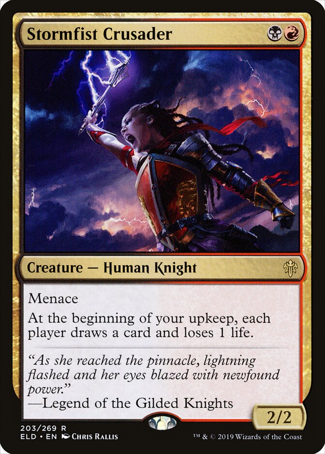 Stormfist Crusader card image