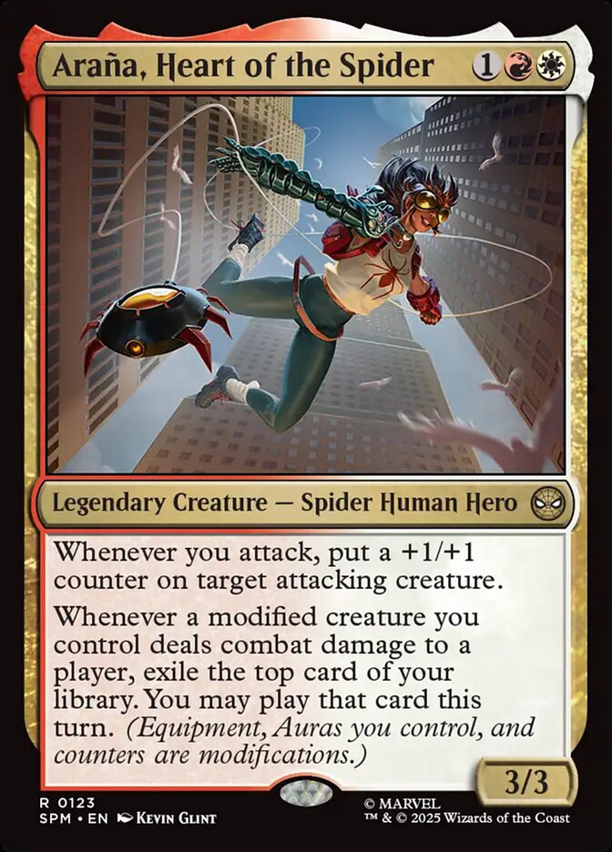 Araña, Heart of the Spider card image