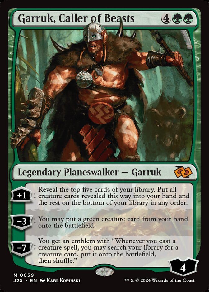 Garruk, Caller of Beasts card image