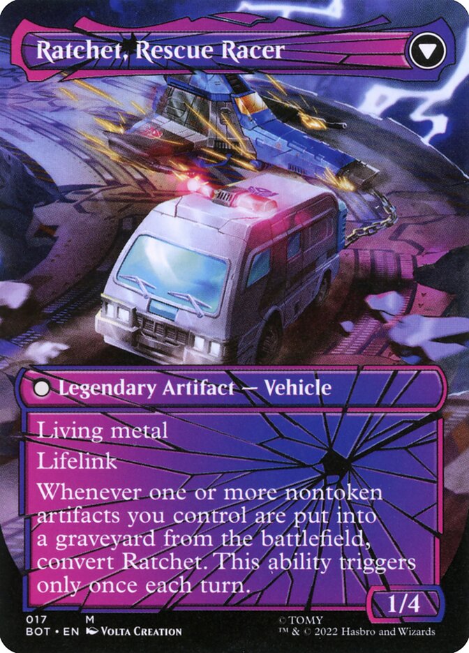 Ratchet, Field Medic // Ratchet, Rescue Racer card image