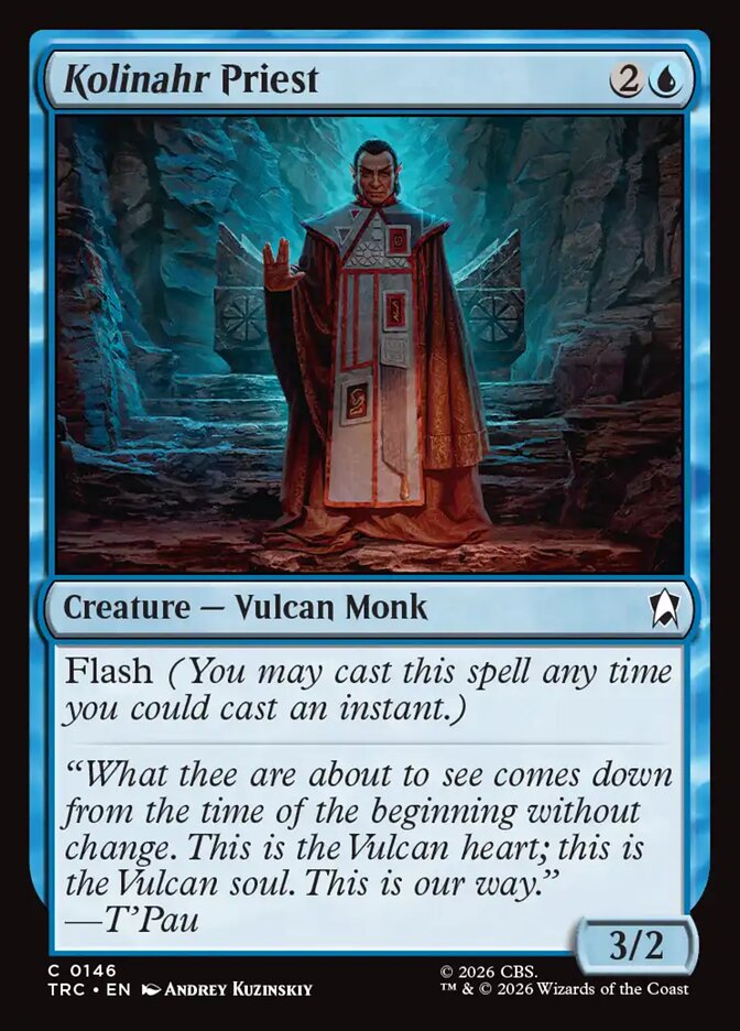 Kolinahr Priest card image
