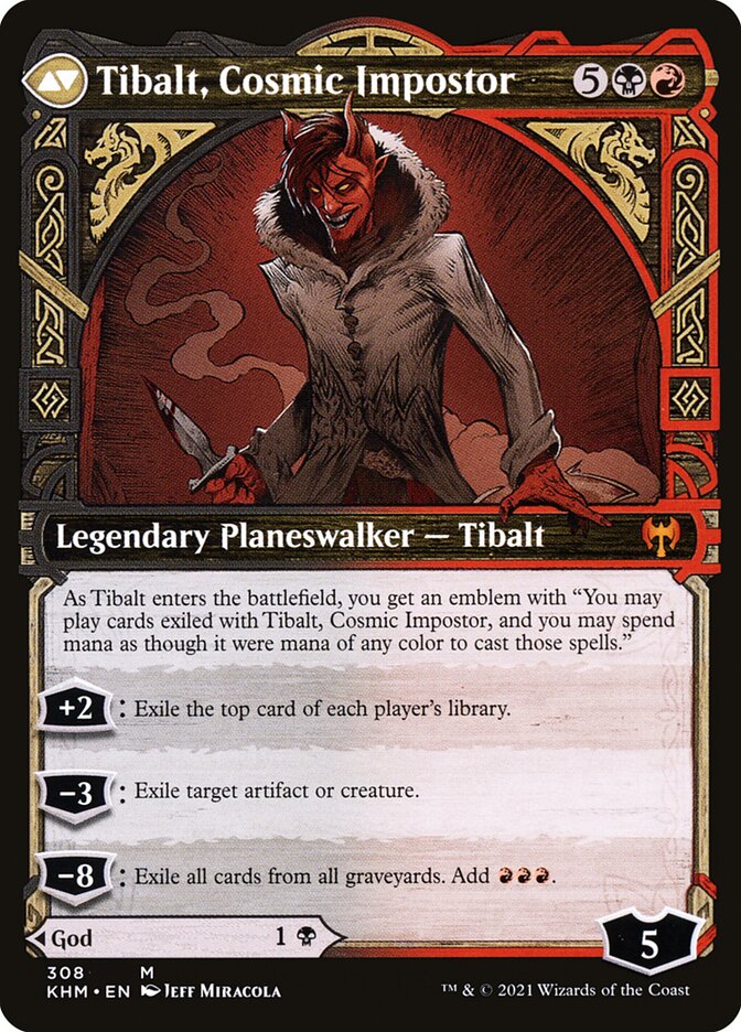 Valki, God of Lies // Tibalt, Cosmic Impostor card image