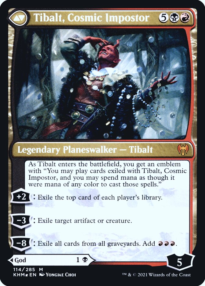 Valki, God of Lies // Tibalt, Cosmic Impostor card image