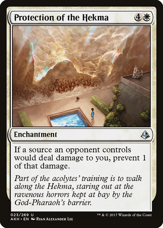 Protection of the Hekma card image