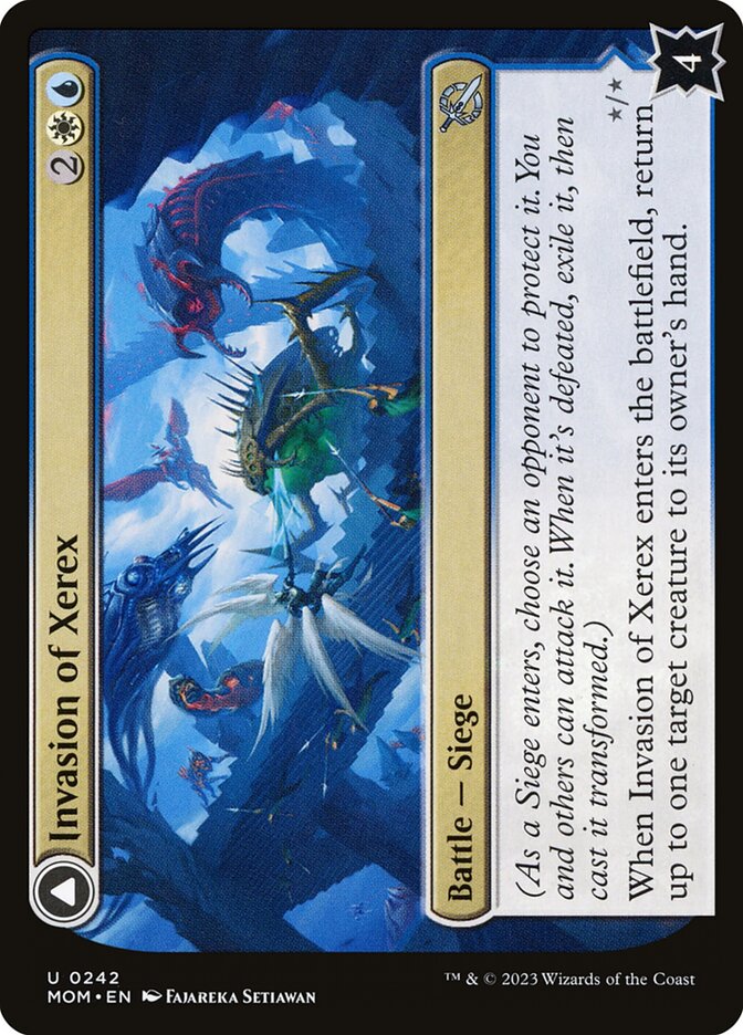 Invasion of Xerex // Vertex Paladin card image