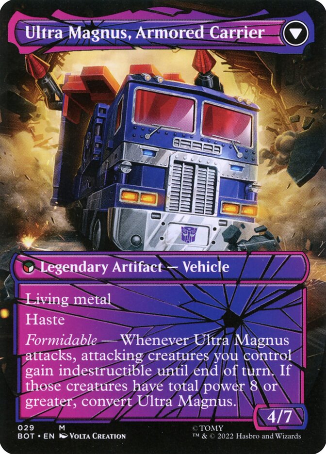 Ultra Magnus, Tactician // Ultra Magnus, Armored Carrier card image