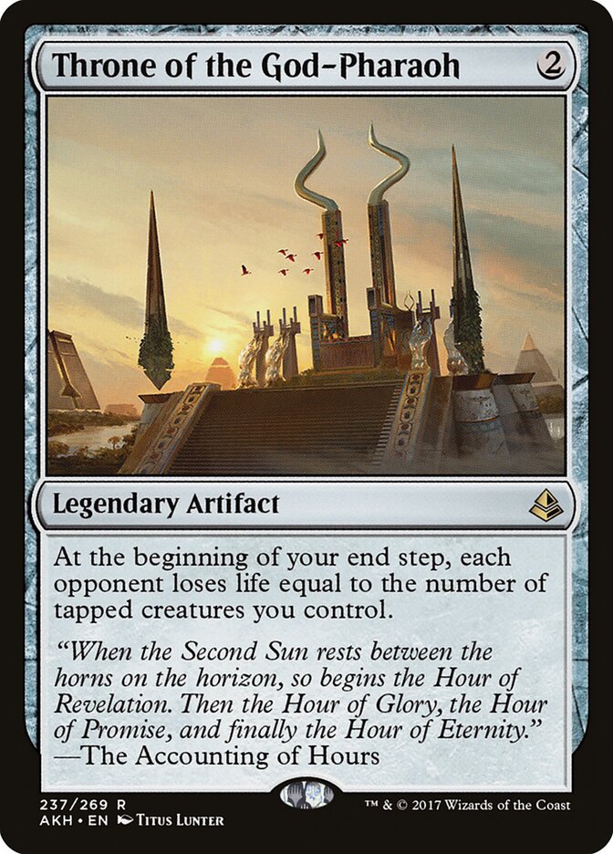 Throne of the God-Pharaoh card image