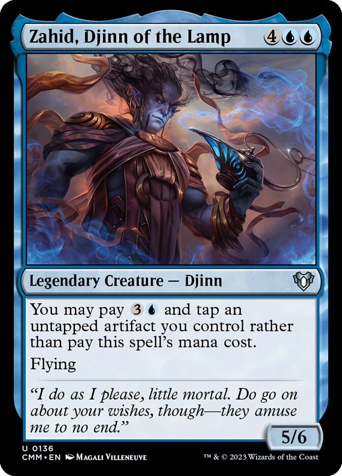 Zahid, Djinn of the Lamp card image