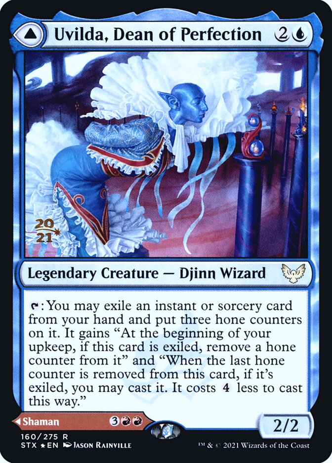 Uvilda, Dean of Perfection // Nassari, Dean of Expression card image