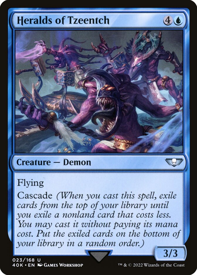 Heralds of Tzeentch card image