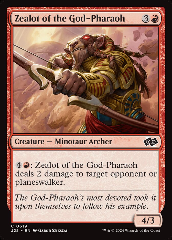 Zealot of the God-Pharaoh card image