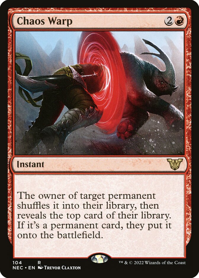 Chaos Warp card image
