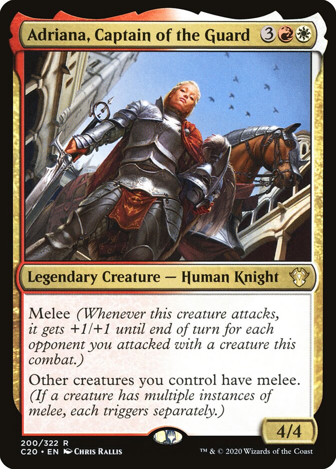 Adriana, Captain of the Guard card image