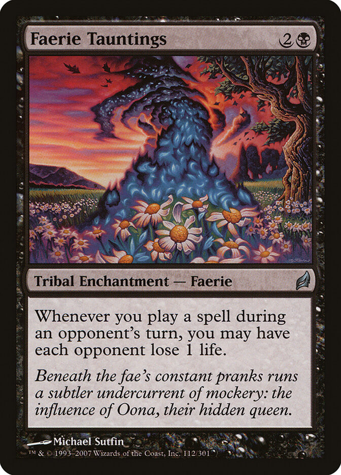 Faerie Tauntings card image