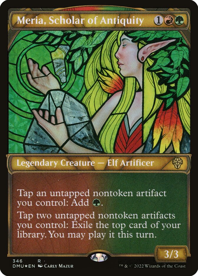 Meria, Scholar of Antiquity card image