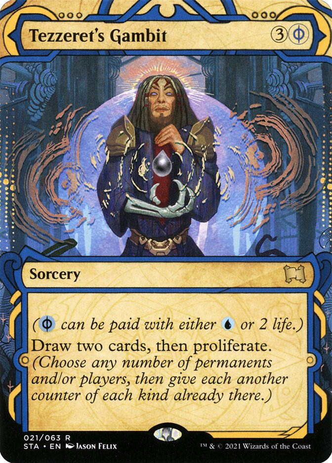 Tezzeret's Gambit card image