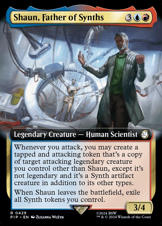 Shaun, Father of Synths card image