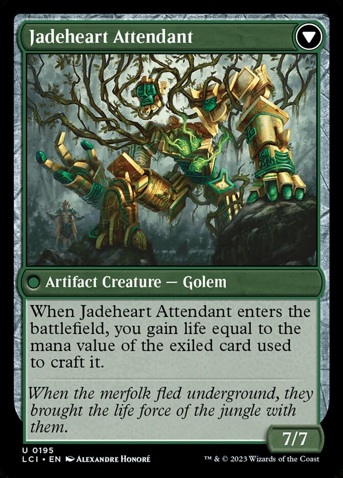 Jade Seedstones // Jadeheart Attendant card image
