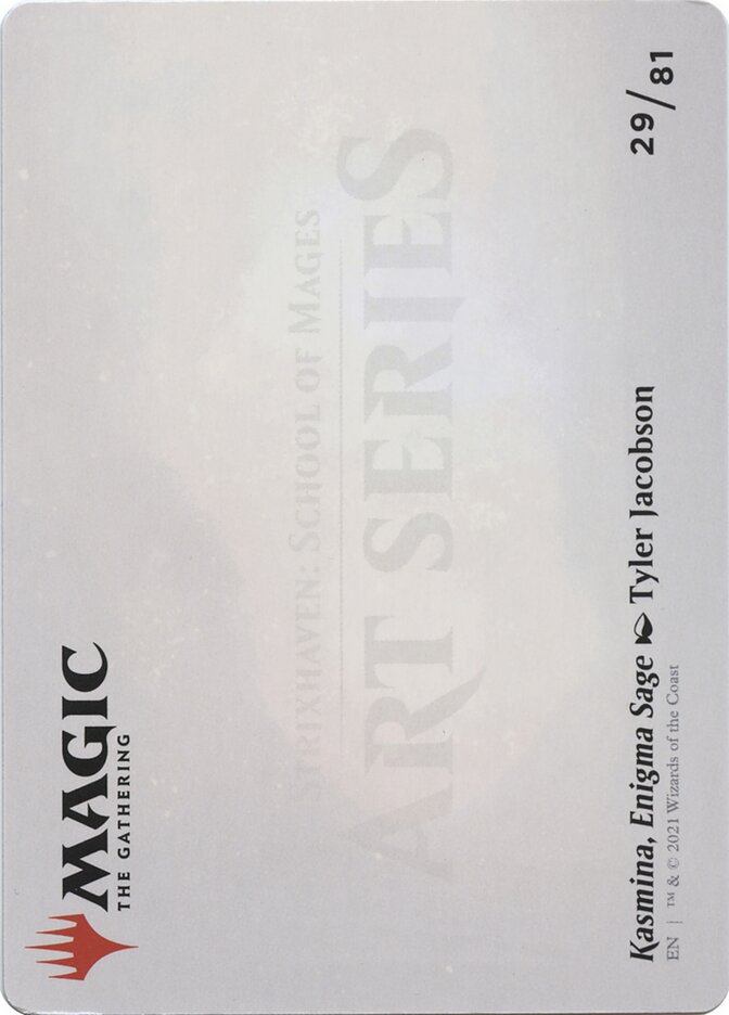 Kasmina, Enigma Sage // Kasmina, Enigma Sage card image