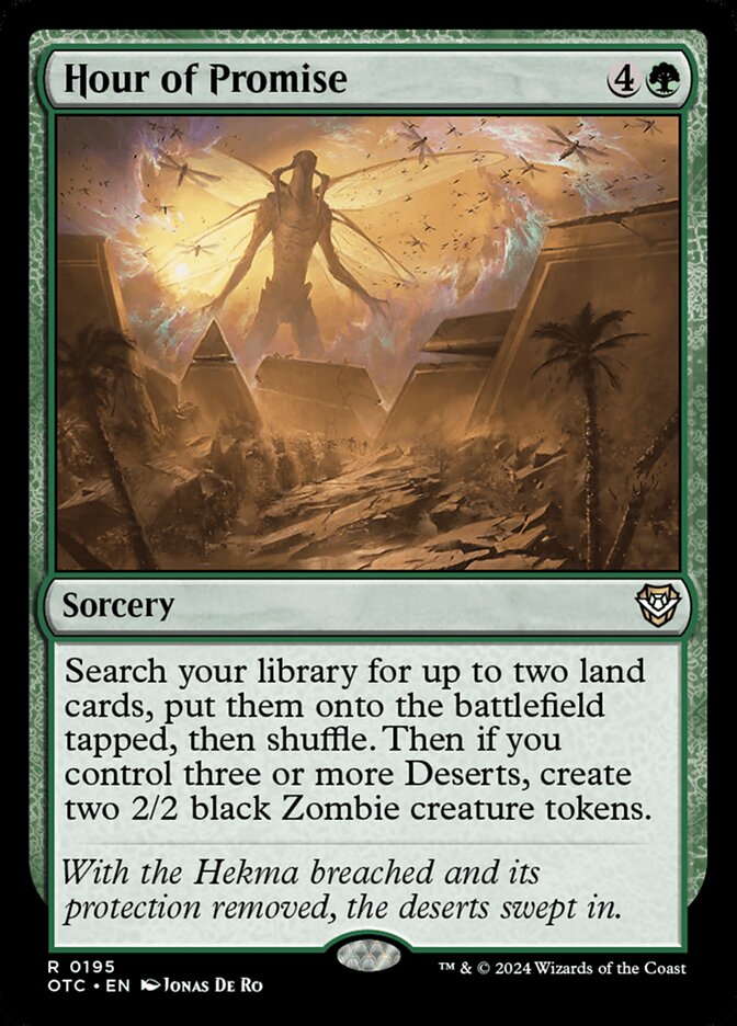 Hour of Promise card image