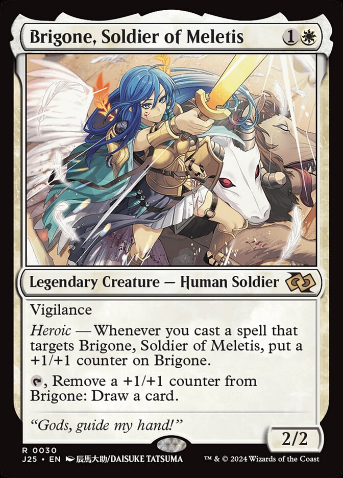 Brigone, Soldier of Meletis card image