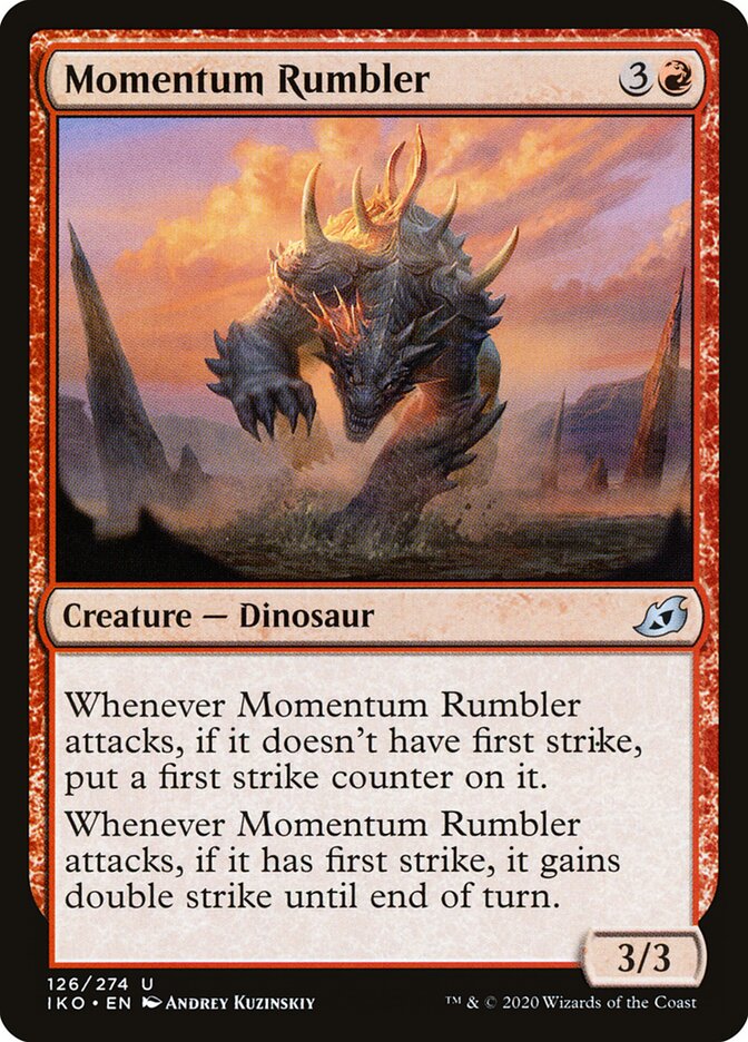 Momentum Rumbler card image