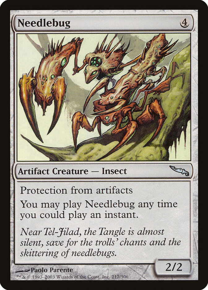 Needlebug card image