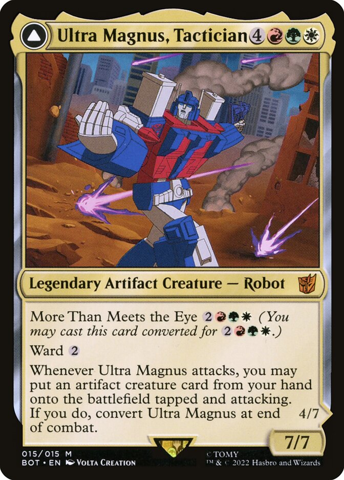 Ultra Magnus, Tactician // Ultra Magnus, Armored Carrier card image