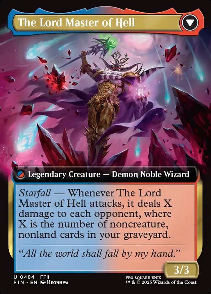 The Emperor of Palamecia // The Lord Master of Hell card image
