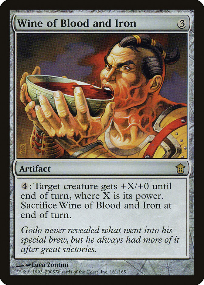 Wine of Blood and Iron card image