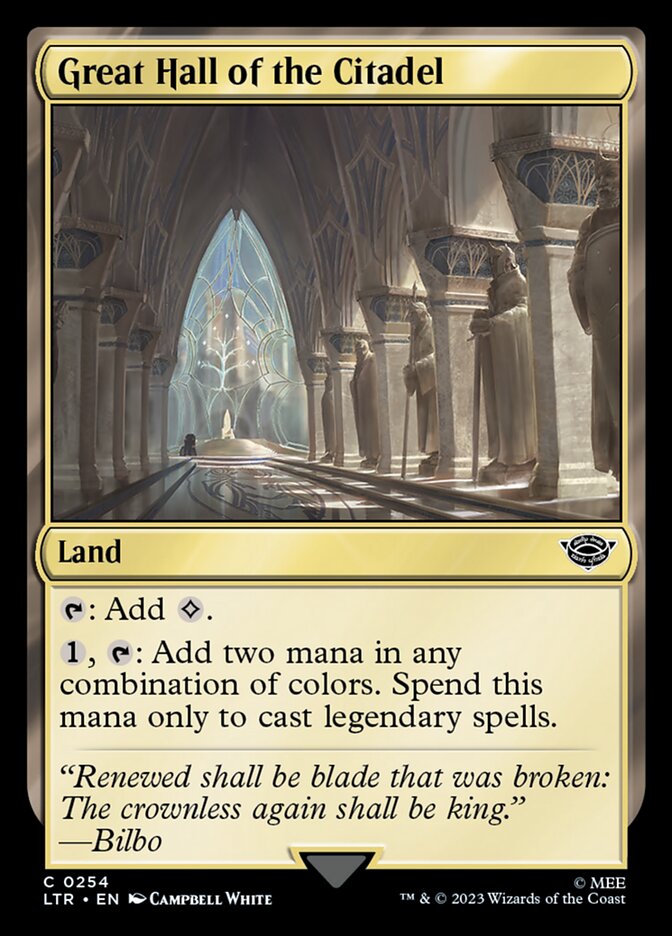 Great Hall of the Citadel card image