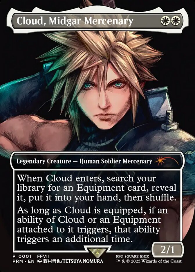 Cloud, Midgar Mercenary card image