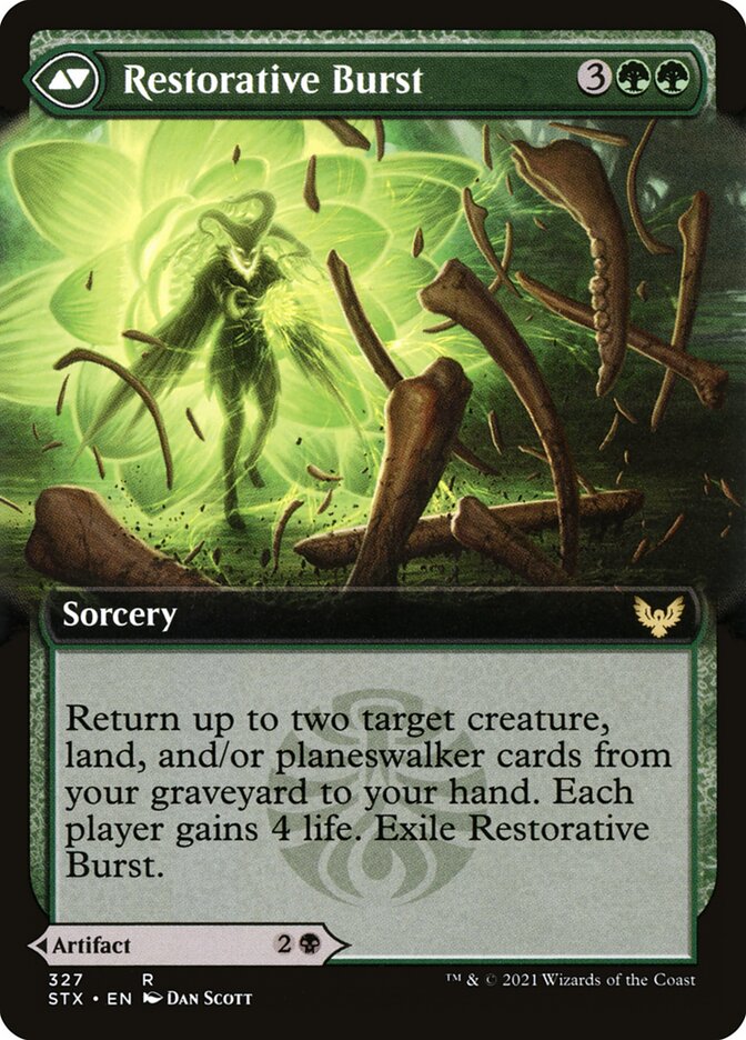 Pestilent Cauldron // Restorative Burst card image
