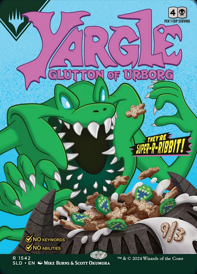 Yargle, Glutton of Urborg // Yargle, Glutton of Urborg card image